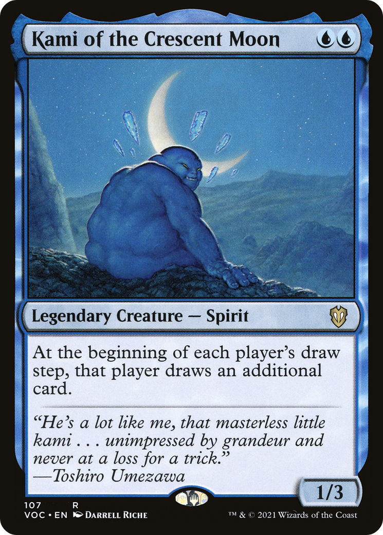 Kami of the Crescent Moon (VOC-107)  - Crimson Vow Commander
