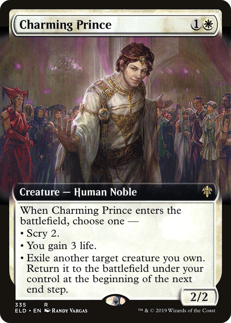 Charming Prince (Extended Art) (ELD-335) - Throne of Eldraine: (Extended Art)