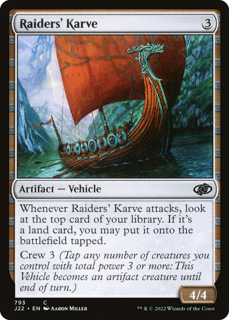 Raiders' Karve (J22-793)  - Jumpstart 2022