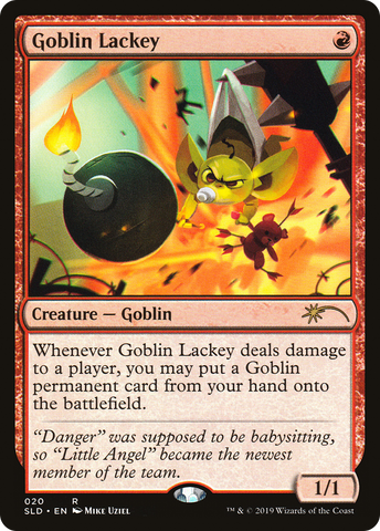 Goblin Lackey (020) (SLD-020)  - Secret Lair Drop