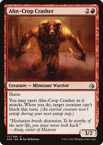 Ahn-Crop Crasher (AKH-117)  - Amonkhet