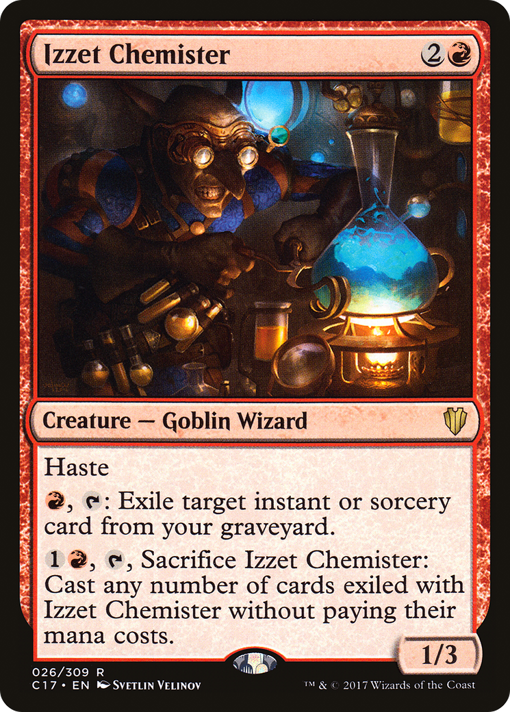 Izzet Chemister (C17-026)  - Commander 2017