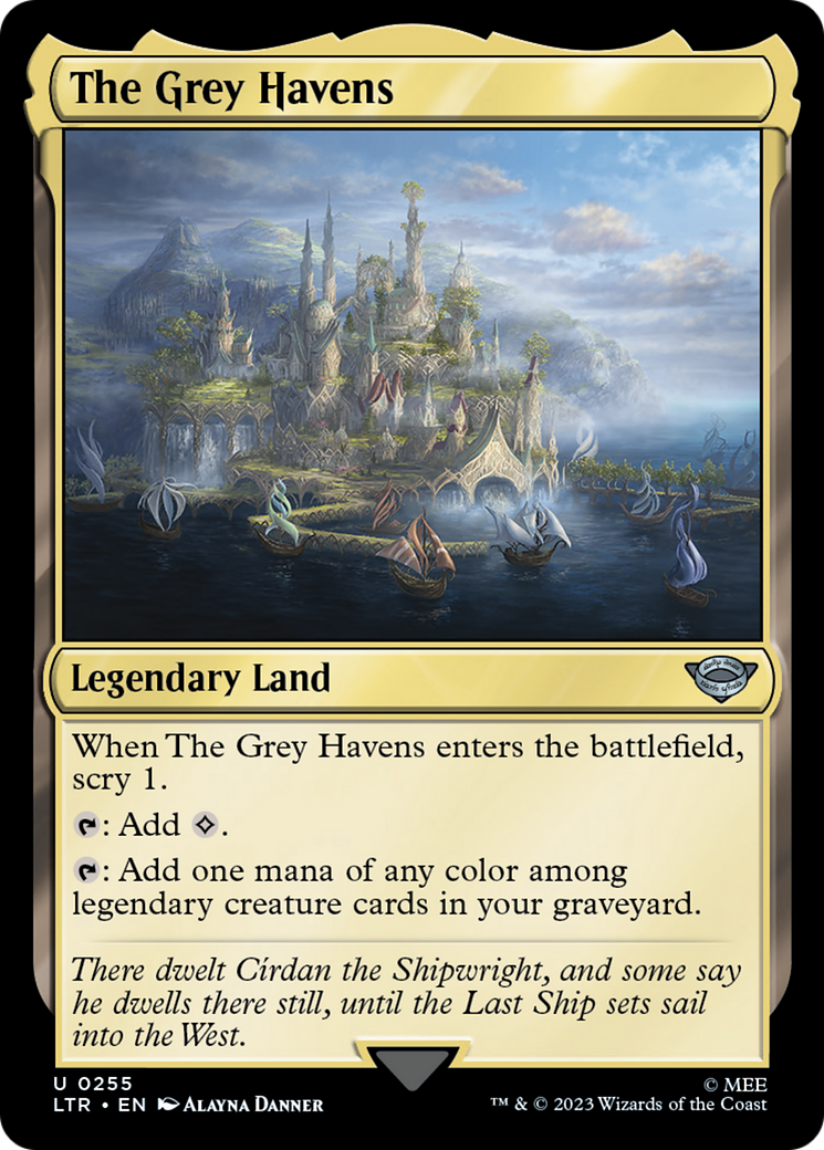The Grey Havens (LTR-255)  - The Lord of the Rings: Tales of Middle-earth