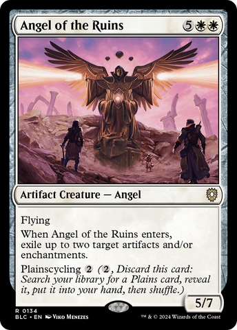 Angel of the Ruins (BLC-134)  - Bloomburrow Commander