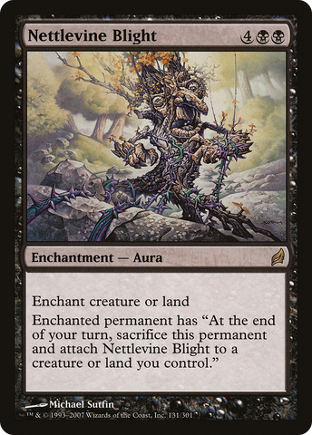 Nettlevine Blight (LRW-131)  Foil - Lorwyn