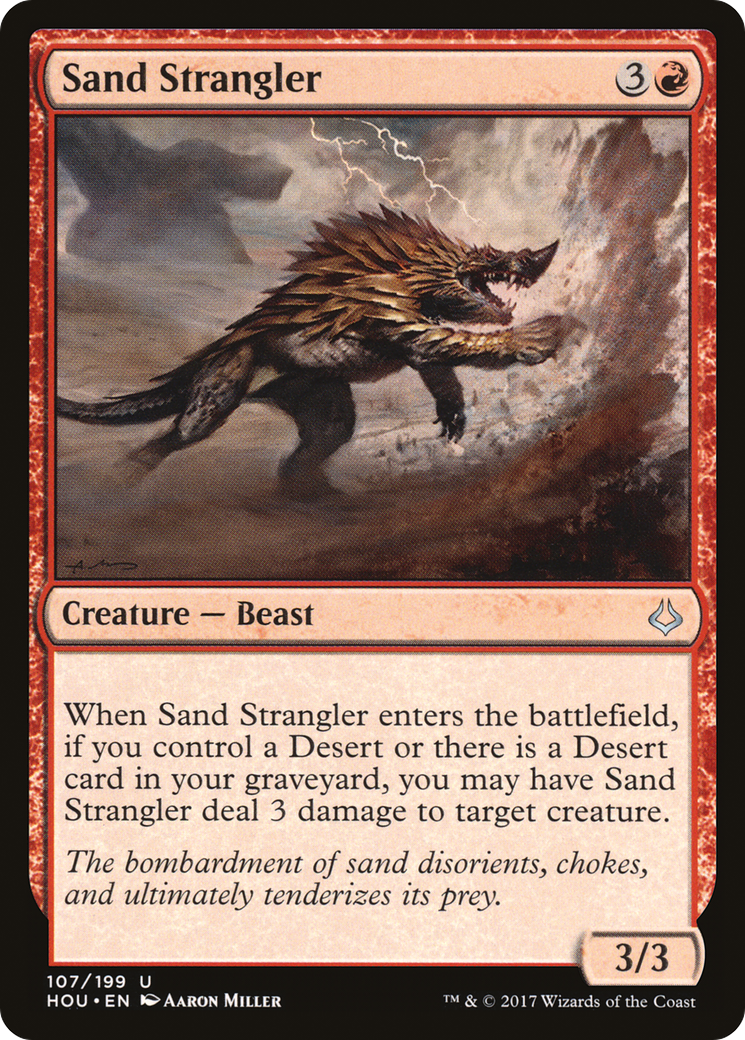 Sand Strangler (HOU-107)  Foil - Hour of Devastation