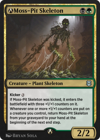 A-Moss-Pit Skeleton (ZNR-A-228)  - Zendikar Rising
