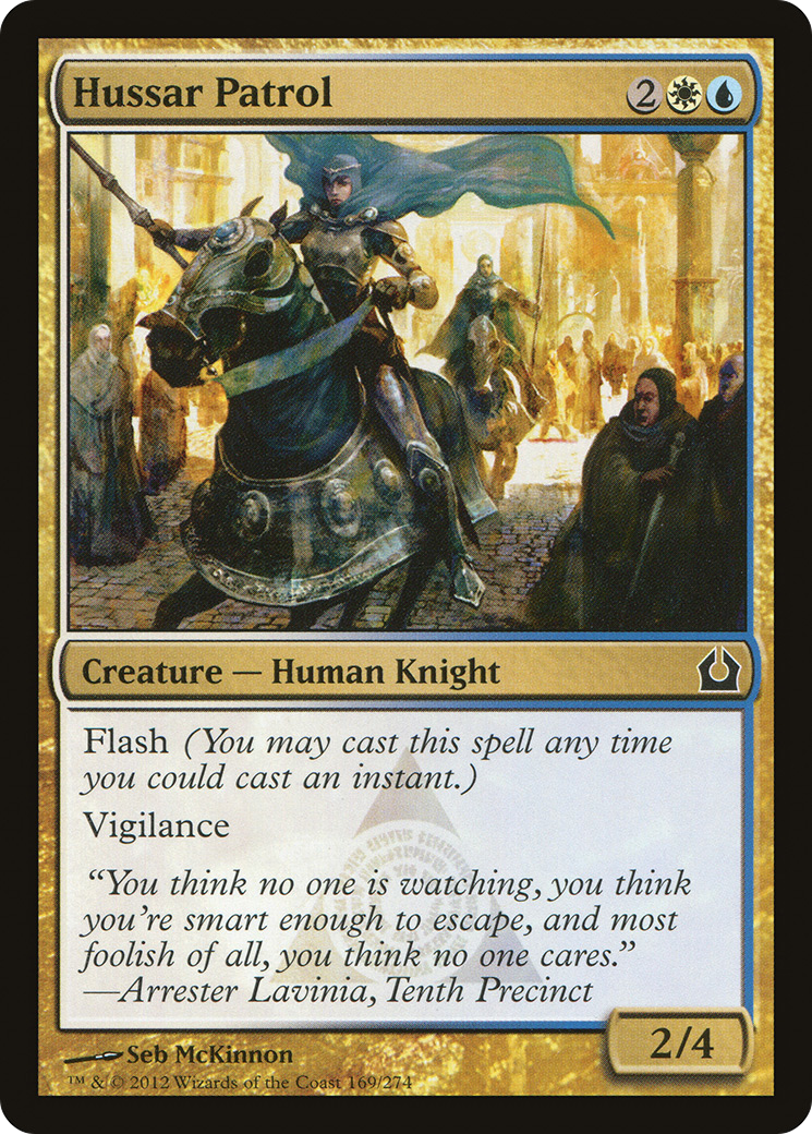 Hussar Patrol (RTR-169)  - Return to Ravnica