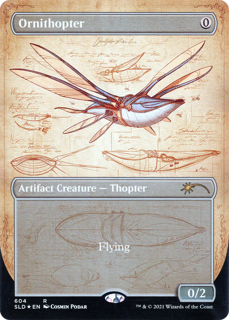 Ornithopter (SLD-604)  Foil - Secret Lair Drop (Borderless)