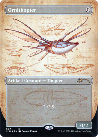 Ornithopter (SLD-604)  Foil - Secret Lair Drop (Borderless)