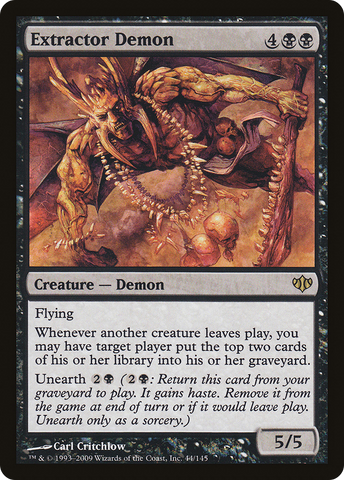 Extractor Demon (CON-044)  Foil - Conflux