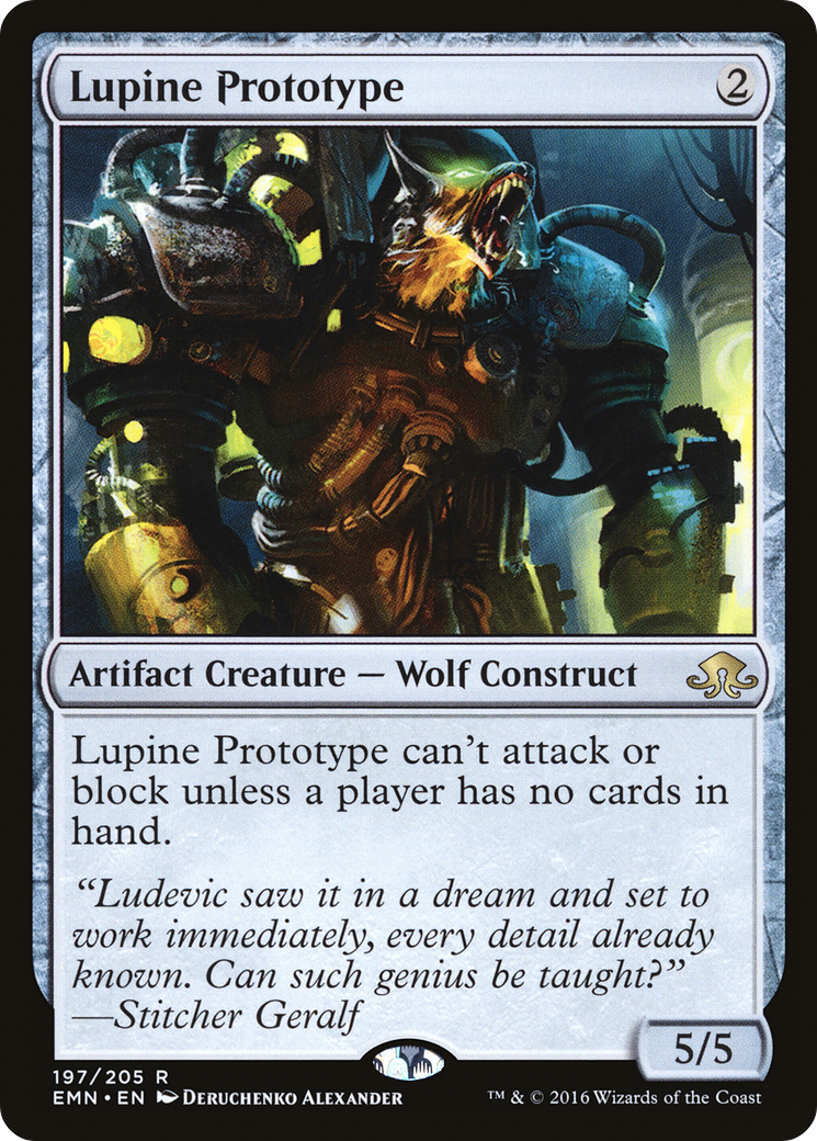 Lupine Prototype (EMN-197)  Foil - Eldritch Moon