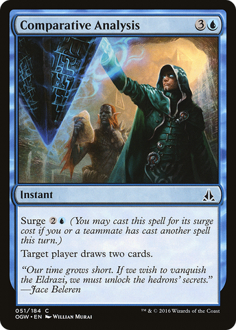 Comparative Analysis (OGW-051)  Foil - Oath of the Gatewatch