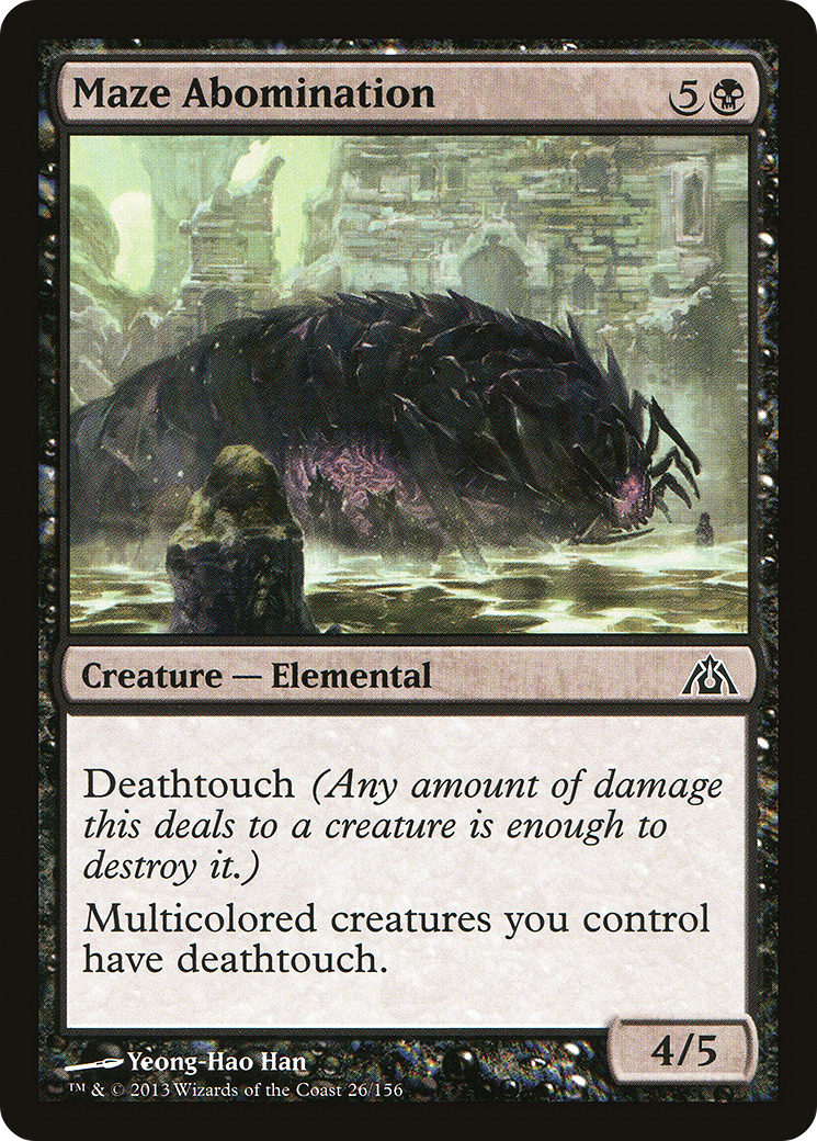 Maze Abomination (DGM-026)  - Dragon's Maze