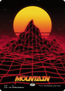 Mountain (418) (SLD-418)  Foil - Secret Lair Drop (Borderless)