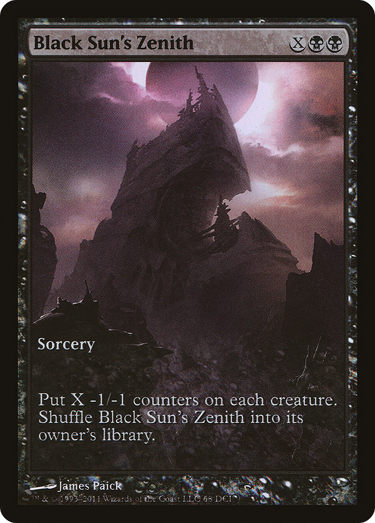 Black Sun's Zenith (GAME-068)  Foil - DCI Promos