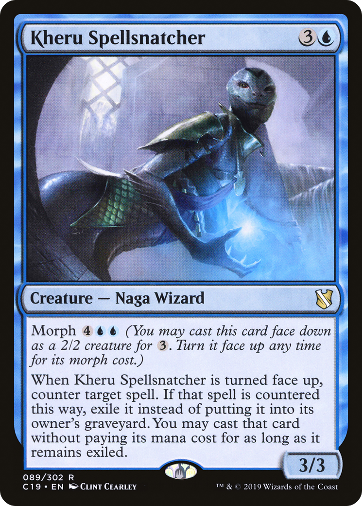 Kheru Spellsnatcher (C19-089)  - Commander 2019