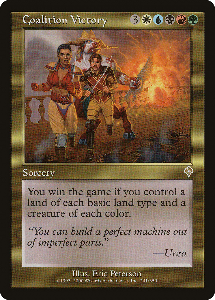 Coalition Victory (INV-241)  Foil - Invasion