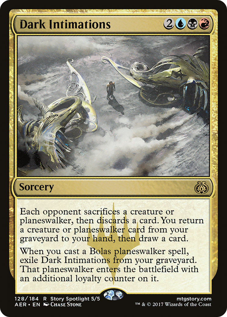 Dark Intimations (AER-128)  Foil - Aether Revolt