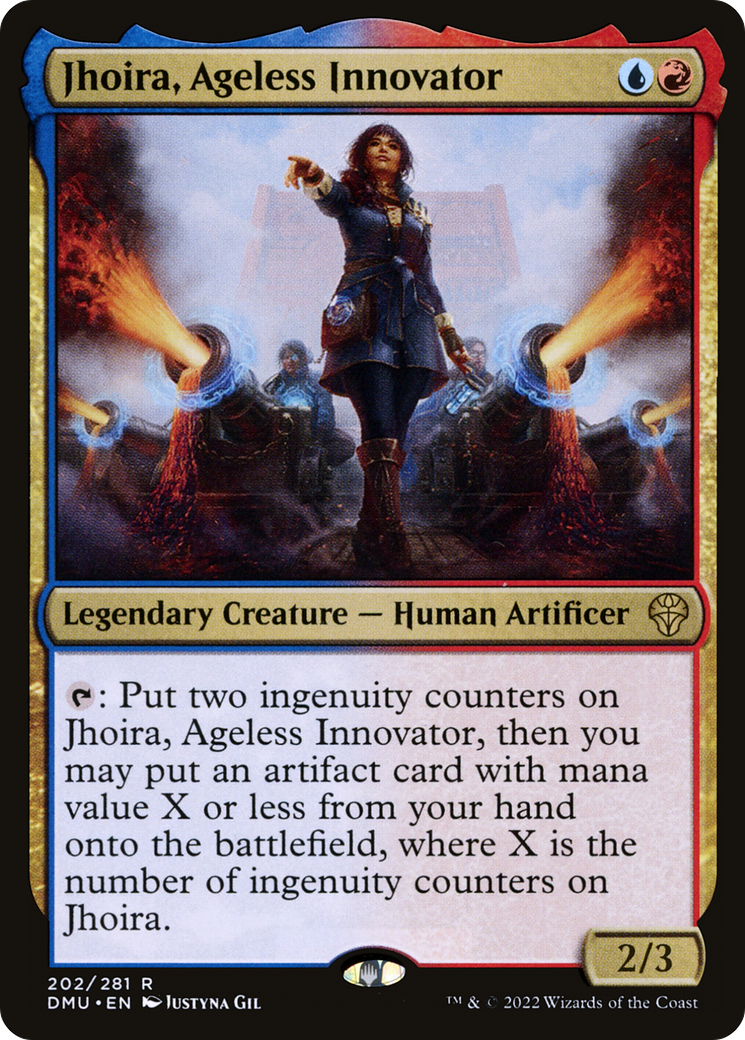 Jhoira, Ageless Innovator (DMU-202)  - Dominaria United