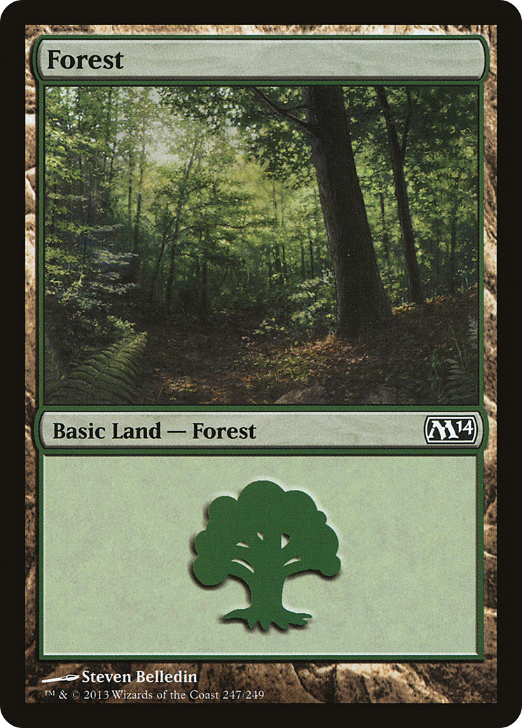 Forest (247) (M14-247)  - Magic 2014