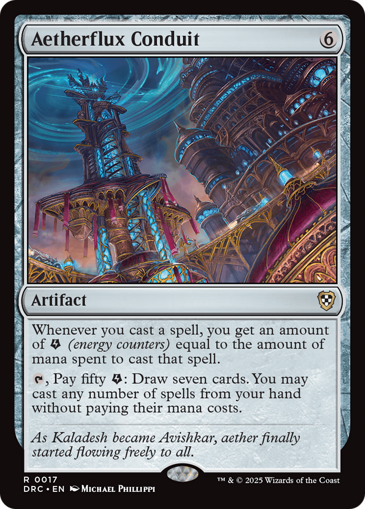 Aetherflux Conduit (DRC-017)  - Commander: Aetherdrift