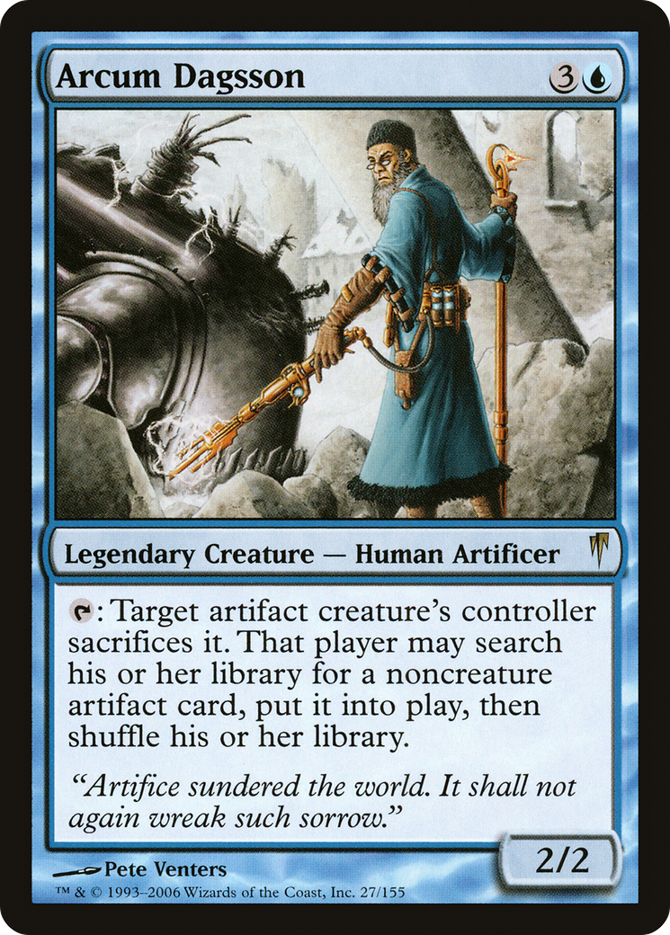 Arcum Dagsson (CSP-027)  Foil - Coldsnap
