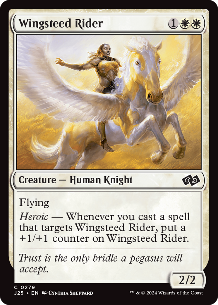 Wingsteed Rider (J25-279)  - Foundations Jumpstart