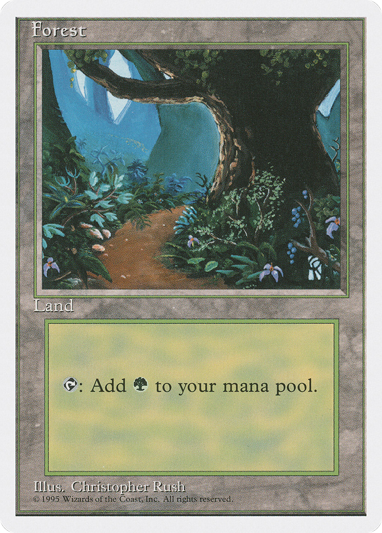 Forest (B) (4ED-175)  - Fourth Edition