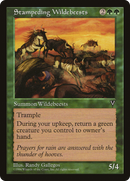 Stampeding Wildebeests (VIS-)  - Visions