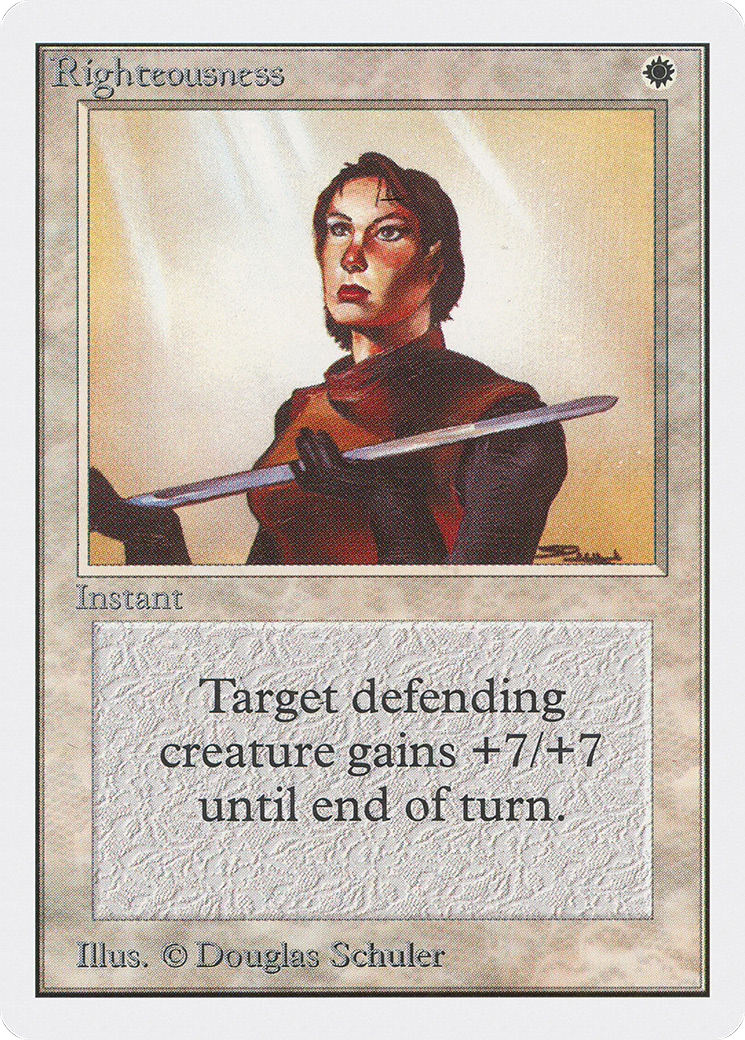 Righteousness (2ED-)  - Unlimited Edition