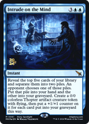 Intrude on the Mind (PRE-061)  Foil - Murders at Karlov Manor Promos