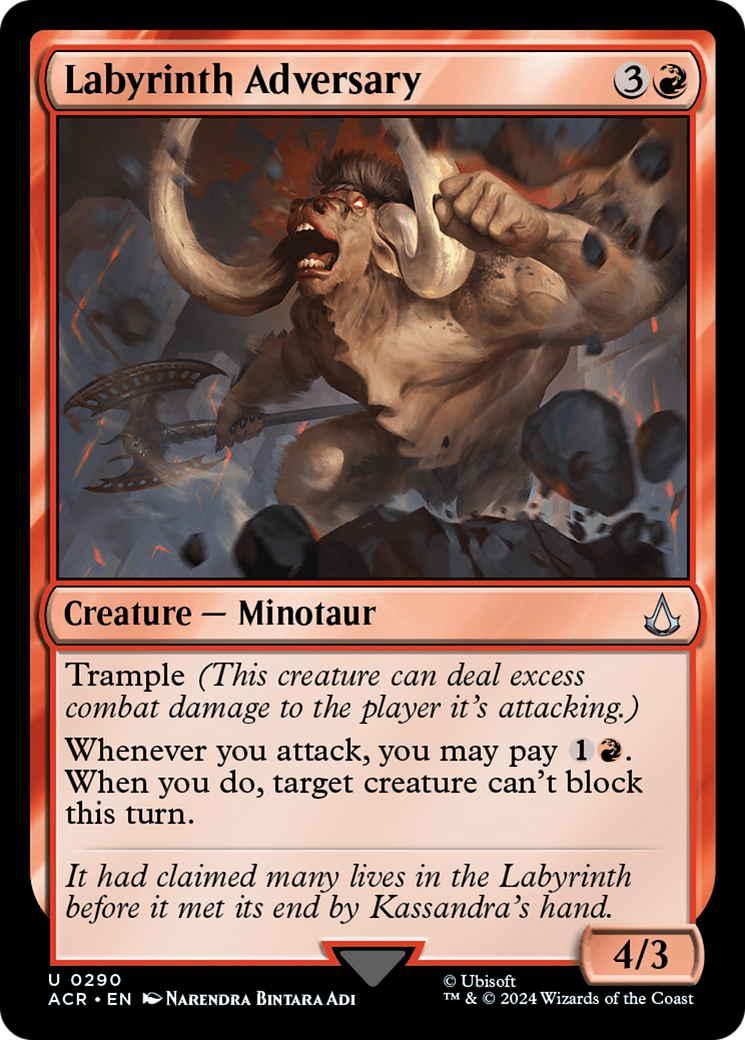 Labyrinth Adversary (ACR-290)  Foil - Assassin's Creed