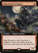 Falkenrath Pit Fighter (Extended Art) (MID-354)  Foil - Innistrad: Midnight Hunt: (Extended Art)