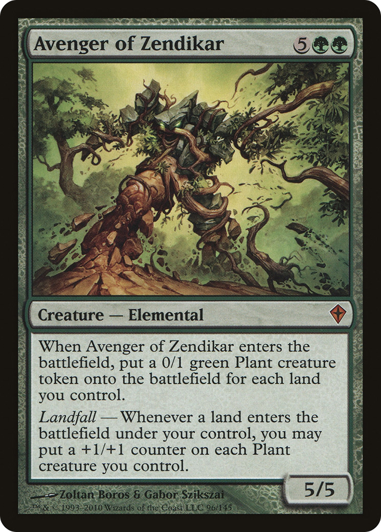 Avenger of Zendikar (WWK-096)  - Worldwake