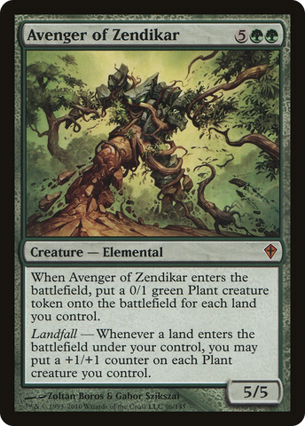 Avenger of Zendikar (WWK-096)  Foil - Worldwake
