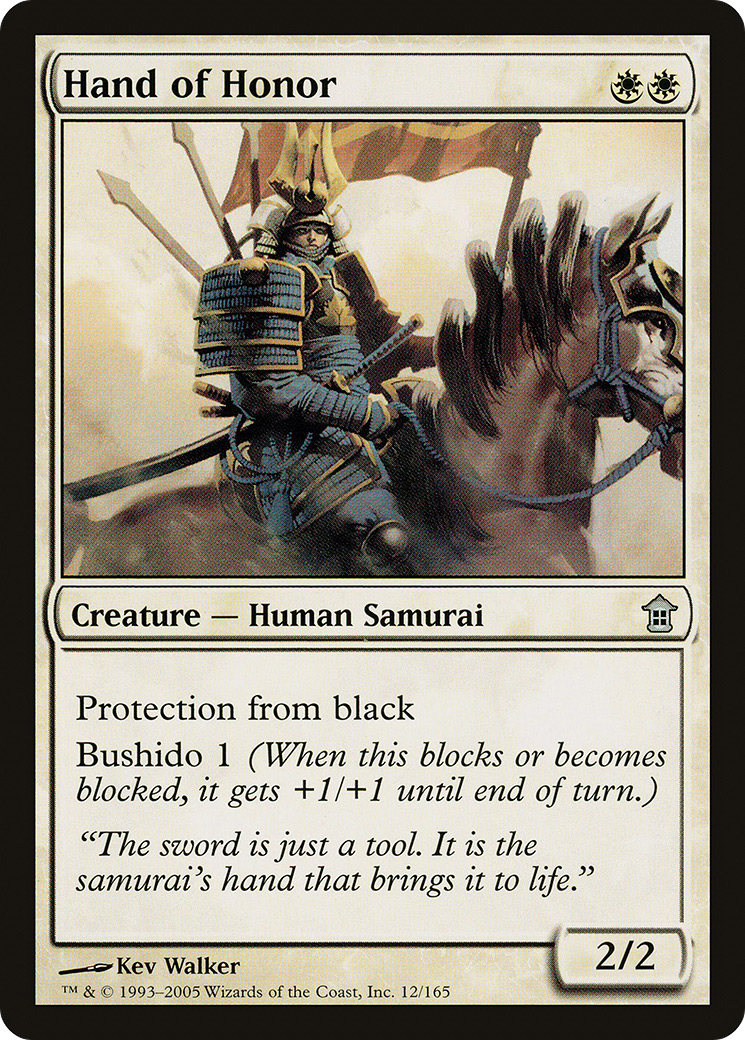 Hand of Honor (SOK-012)  Foil - Saviors of Kamigawa