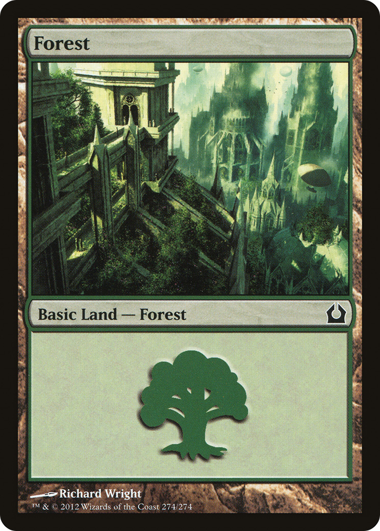 Forest (274) (RTR-274)  Foil - Return to Ravnica