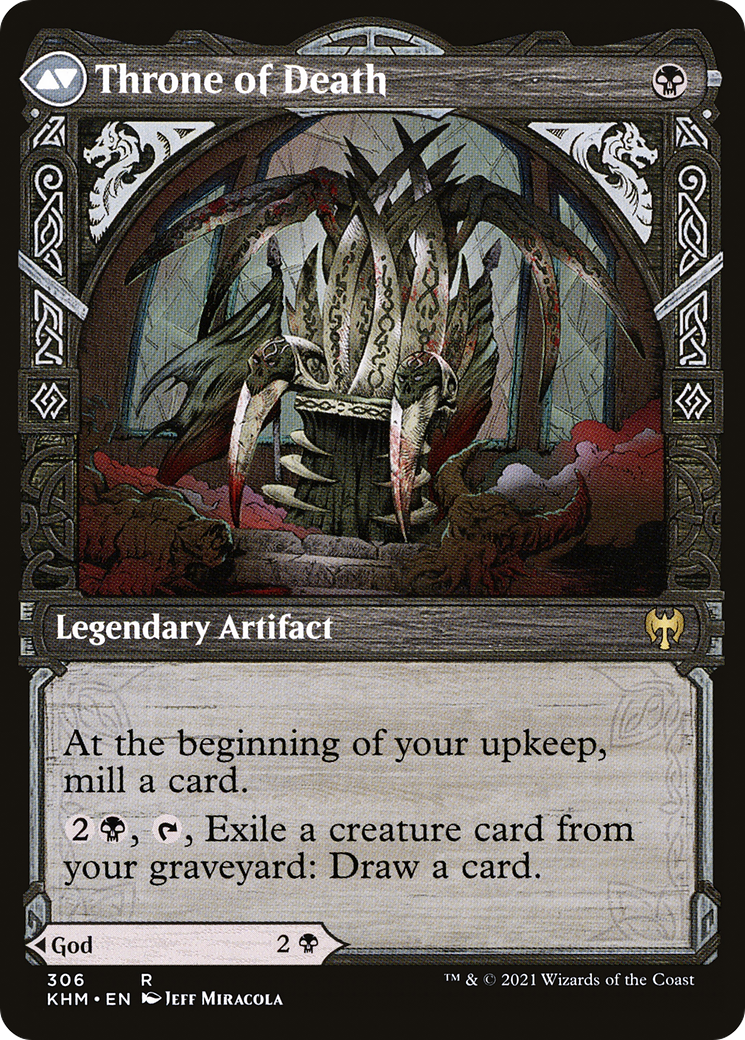 Egon, God of Death (Showcase) (KHM-306)  - Kaldheim