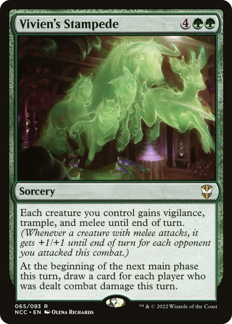 Vivien's Stampede (NCC-065)  - New Capenna Commander