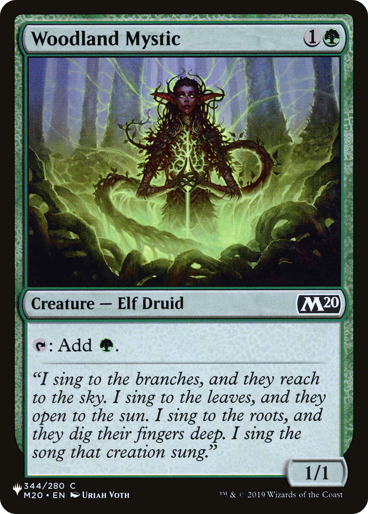 Woodland Mystic (LIST-M20-344)  - The List
