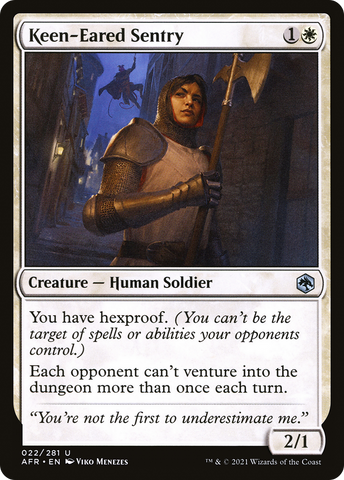 Keen-Eared Sentry (AFR-022)  - Adventures in the Forgotten Realms