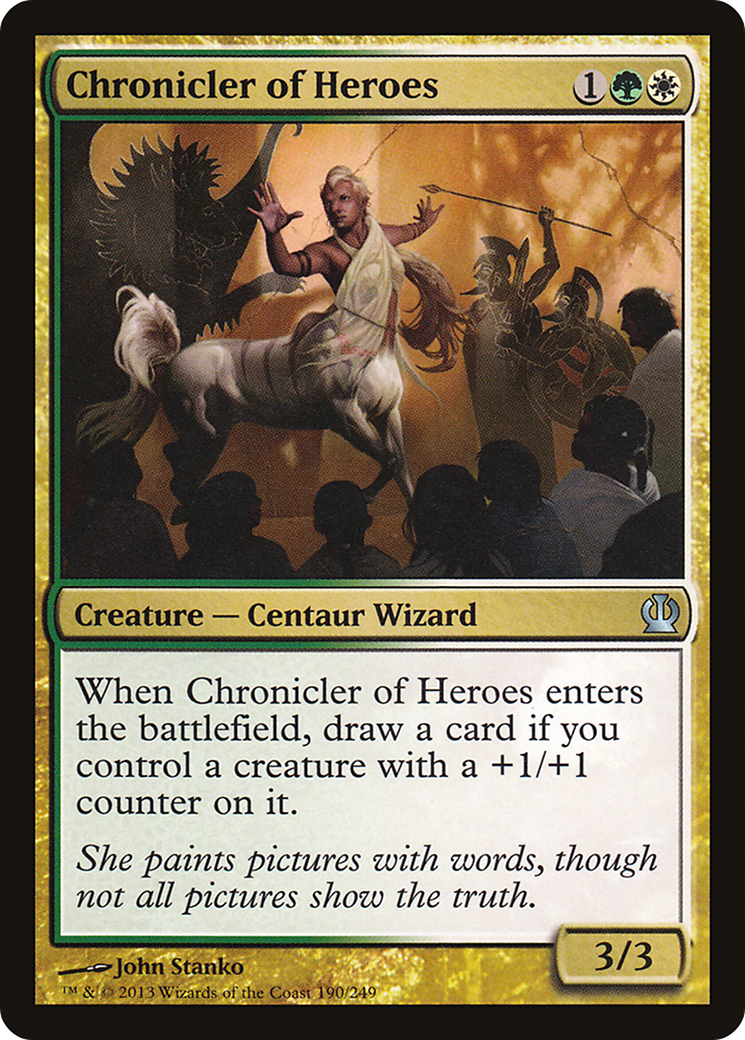 Chronicler of Heroes (THS-190)  - Theros