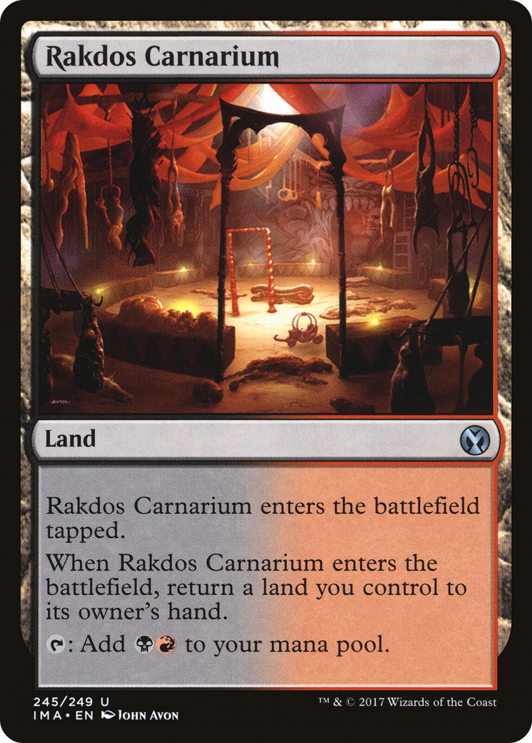 Rakdos Carnarium (IMA-245)  Foil - Iconic Masters