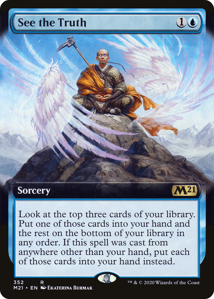 See the Truth (Extended Art) (M21-352)  - Core Set 2021: (Extended Art)