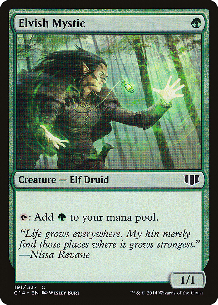 Elvish Mystic (C14-191)  - Commander 2014