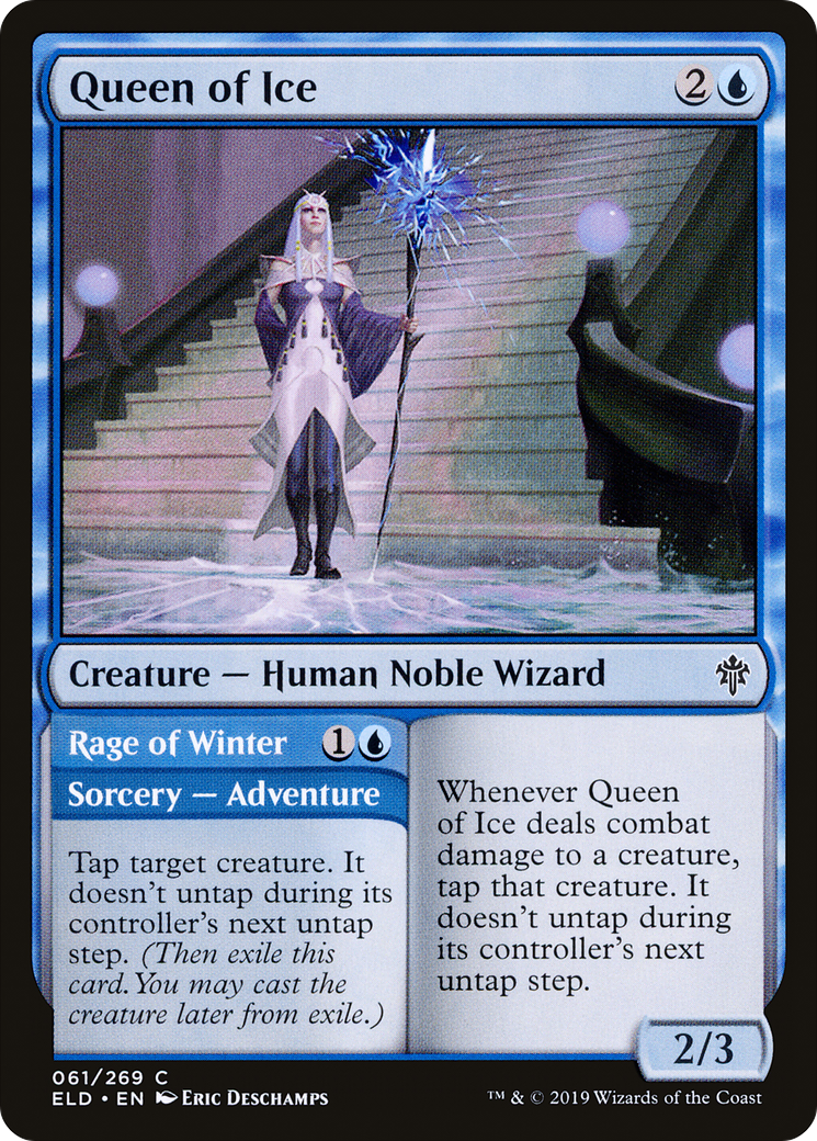 Queen of Ice (ELD-061) - Throne of Eldraine