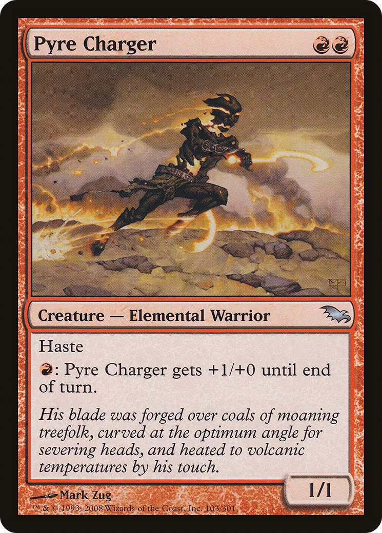 Pyre Charger (SHM-103) - Shadowmoor