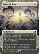 Dawn of Hope (WOT-002)  - Wilds of Eldraine: Enchanting Tales: (Showcase) (Borderless)