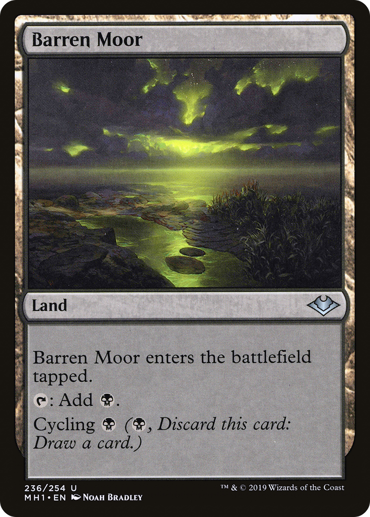 Barren Moor (MH1-236) - Modern Horizons Foil
